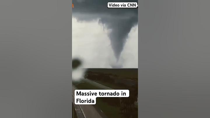Hurricane Milton generate massive tornadoes in Florida ahead of landfall  #tornado #milton #storm