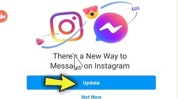 Fix Instagram Messenger Update Not Showing/Working | How to Enable Instagram Messaging Update Option