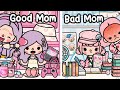 Good Mom VS Bad Mom 😈👧🏻 | Toca Boca Life Story