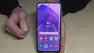 Samsung Galaxy A55 5G How To Turn Off The Phone? And How To Set Up The Power On?