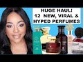 Middle eastern fragrances haul viral hyped  new perfumes  unboxing  first impression 12 total