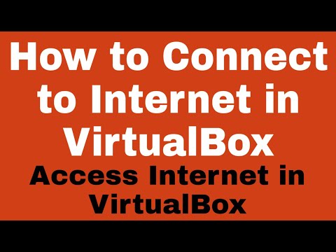 How to Connect to Internet in VirtualBox