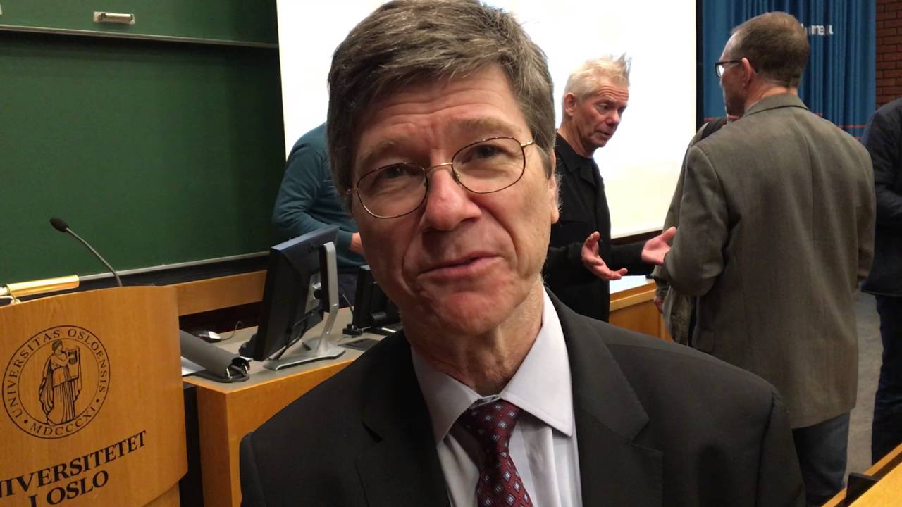 Jeffrey Sachs on Norways role in the big world challenges - YouTube