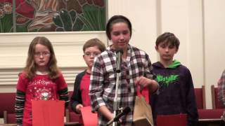 Wed Night Children's Christmas Program 2016