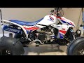 TRX450R with 2020 CRF450 engine walk around