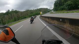 XADV 750 Chasing Superbike at Karak