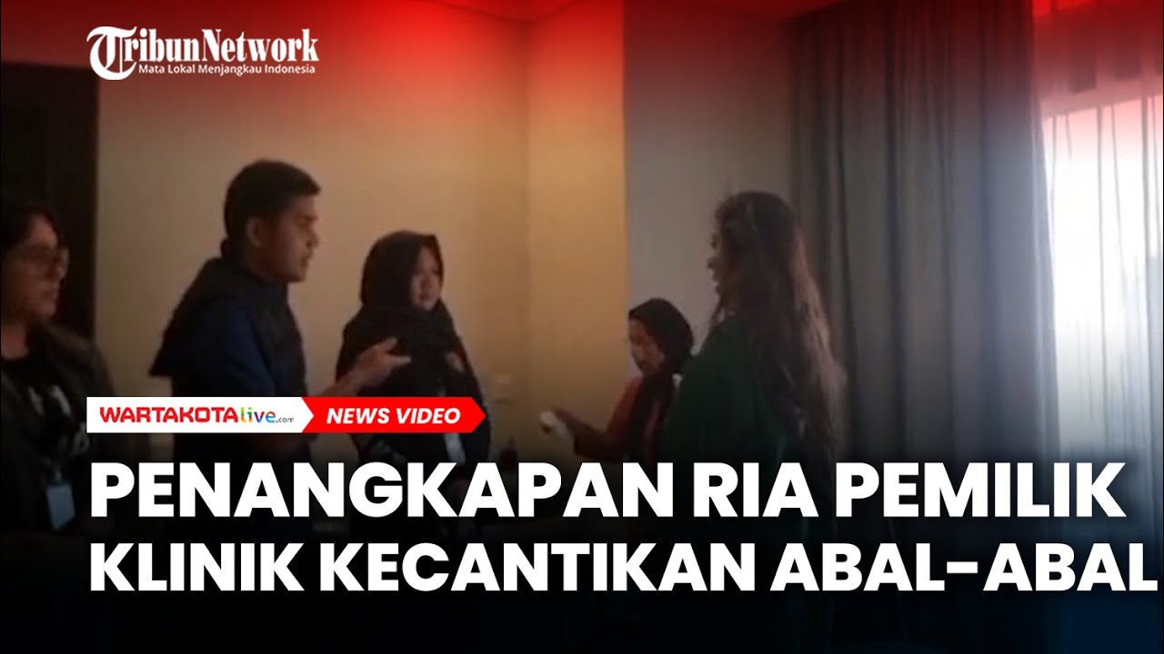 Detik-detik Penangkapan Ria Pemilik Klinik Kecantikan Abal-abal, Ada Polwan Nyamar Jadi Pasien