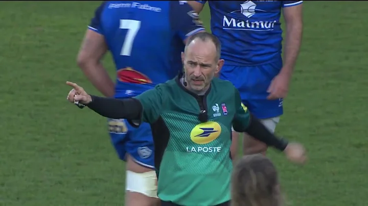 TOP 14 - Essai de Jrme REY (LOU) - Castres Olympiq...