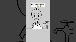Toxic marriage be like 🤣 #animation #yourgirlfriend #animationmeme