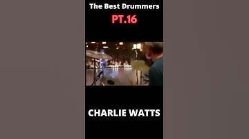 The Best Drummers PT.16 #charliewatts #rollingstones #drummer #shorts