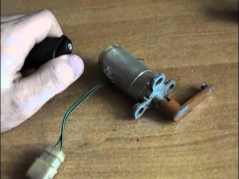 Электропривод воздушной заслонки карбюратора - YouTube