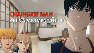 Denji And Power Shares A Room In Aki's Apartment?! | CHAINSAW MAN | AKI'S APARTMENT TOUR