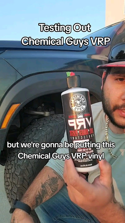 How Well Does Chemical Guys VRP Restore Plastic Trim? #cardetailing #chemicalguys #vrp #producttest