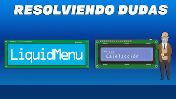 🔵Resolviendo dudas | Como crear un menu lcd con arduino desde 0