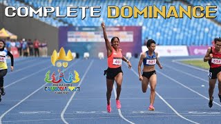 100m Women Athletics Finals - 32nd Sea Games 2023