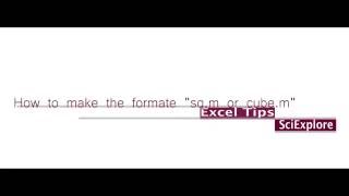 How to make the format sq.m/cube.meter screenshot 5