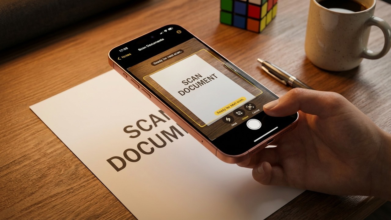 How to Scan Documents on iPhone 17 Pro Max? - YouTube
