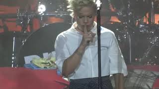 P!NK LIVE"RIVER" FULL SONG (BISHOP BRIGGS)COVER