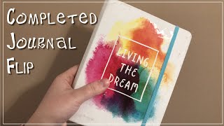 Completed Journal Flip Through ~ Living The Dream Journal