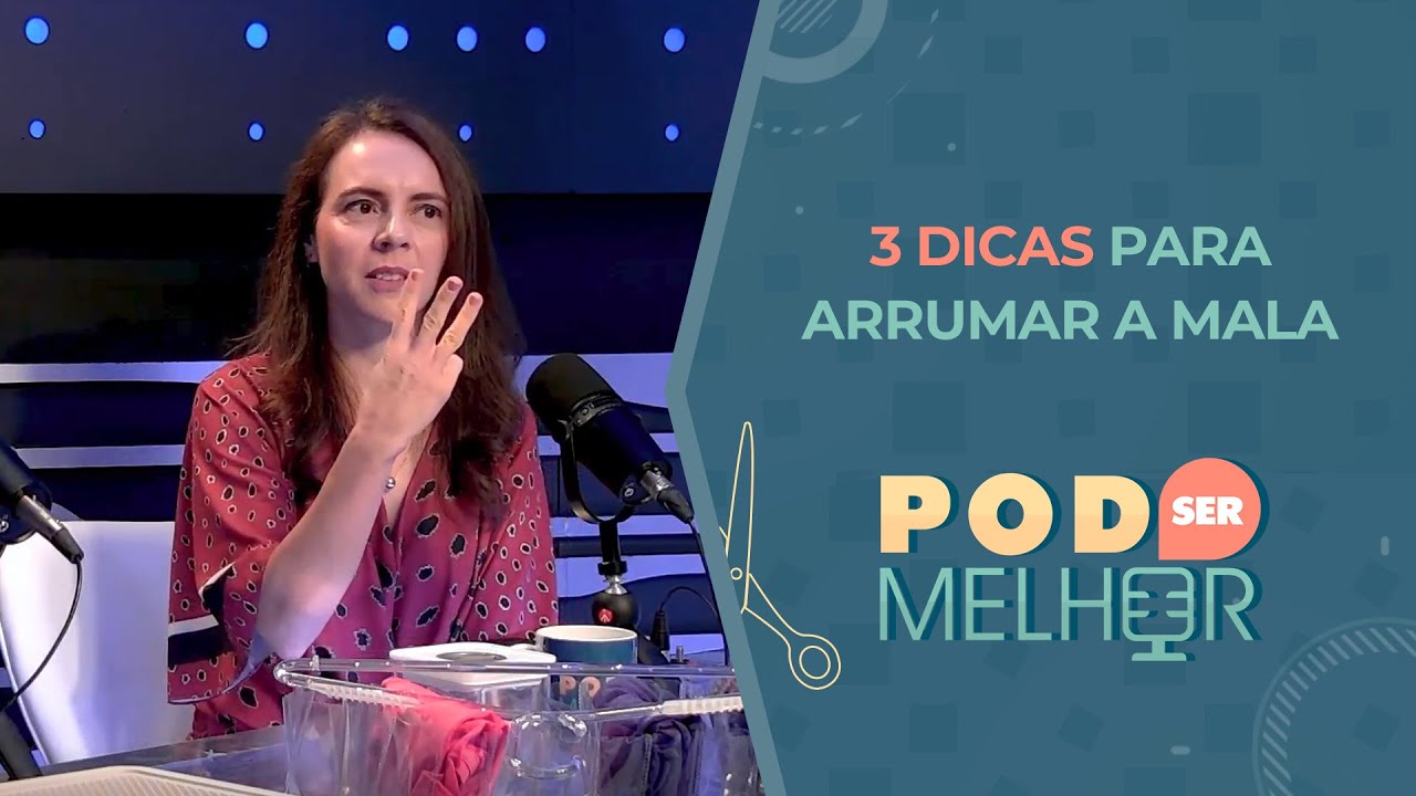 Aprenda a otimizar a arrumação de sua mala | Cortes Pod Ser Melhor