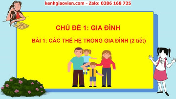 Giáo án powerpoint bài 1: Các thế hệ trong gia đình | GA Tự nhiên và Xã hội 2 Chân trời sáng tạo