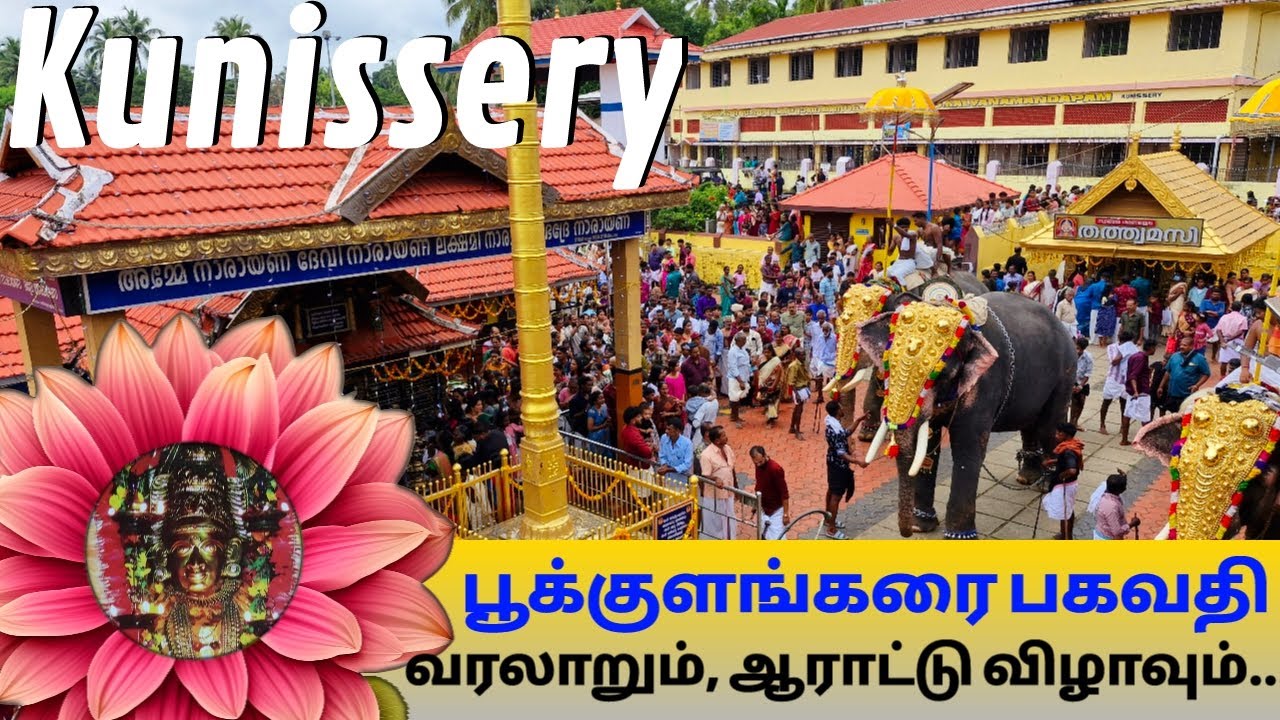 Rt#44 🪷 Sree Pookulangara Bhagavathy Temple 🪷பூக்குளங்கரை பகவதியும், ஆராட்டு விழாவும்🌼🙏