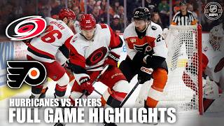 Carolina Hurricanes Vs. Philadelphia Flyers Full Game Highlights Espn Nhl