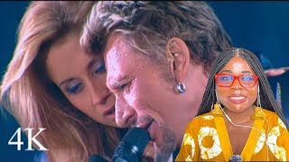: First Time Hearing Johnny Hallyday & Lara Fabian  Requiem pour un fou | POWERFUL Duet!