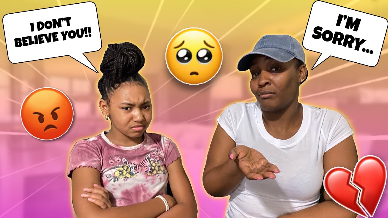 Telling Ahvi She's Really My Sister and NOT My Daughter... - YouTube