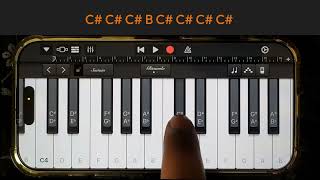 Apna bana le mobile piano tutorial