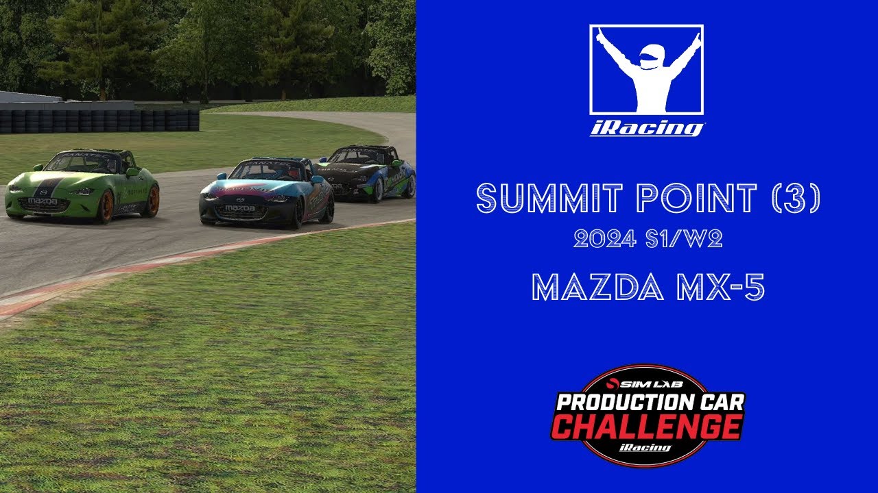 iRacing Simlabs Production Car Challenge MX5 Summit Point 2024 S1
