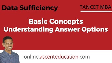 TANCET Data Sufficiency என்றால் என்ன? | How to solve TANCET Data Sufficiency Questions?