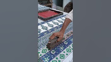 Block Printing on fabric | Fabric Printing with Blocks: Beginner