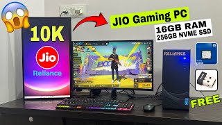 ⚡️ Reliance Jio Gaming PC unboxing & review | Cheapest under 10K? | i5 4th gen, 16Gb ram & Nvme ssd