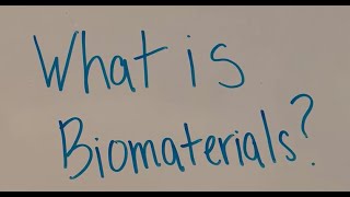 What is Biomaterials?