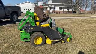 John Deere Z530M Zero Turn Mower with Accel 54" Deep Deck