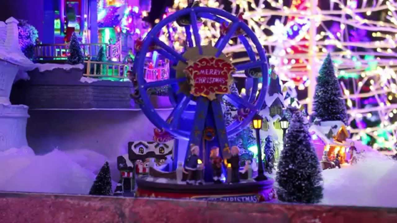 Merry Christmas LED Animated Ferris Wheel YouTube