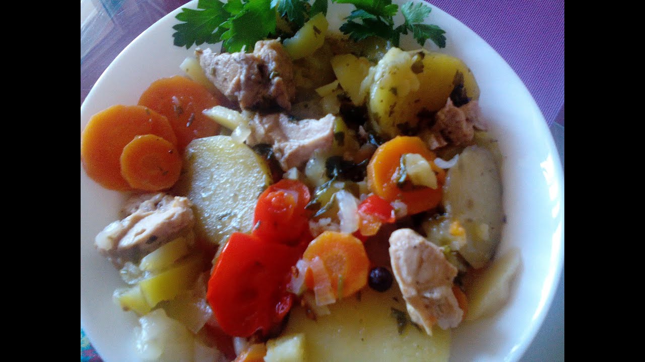 Армянская ХАШЛАМА!Овощное блюдо с мясом тушеное слоями. - YouTube