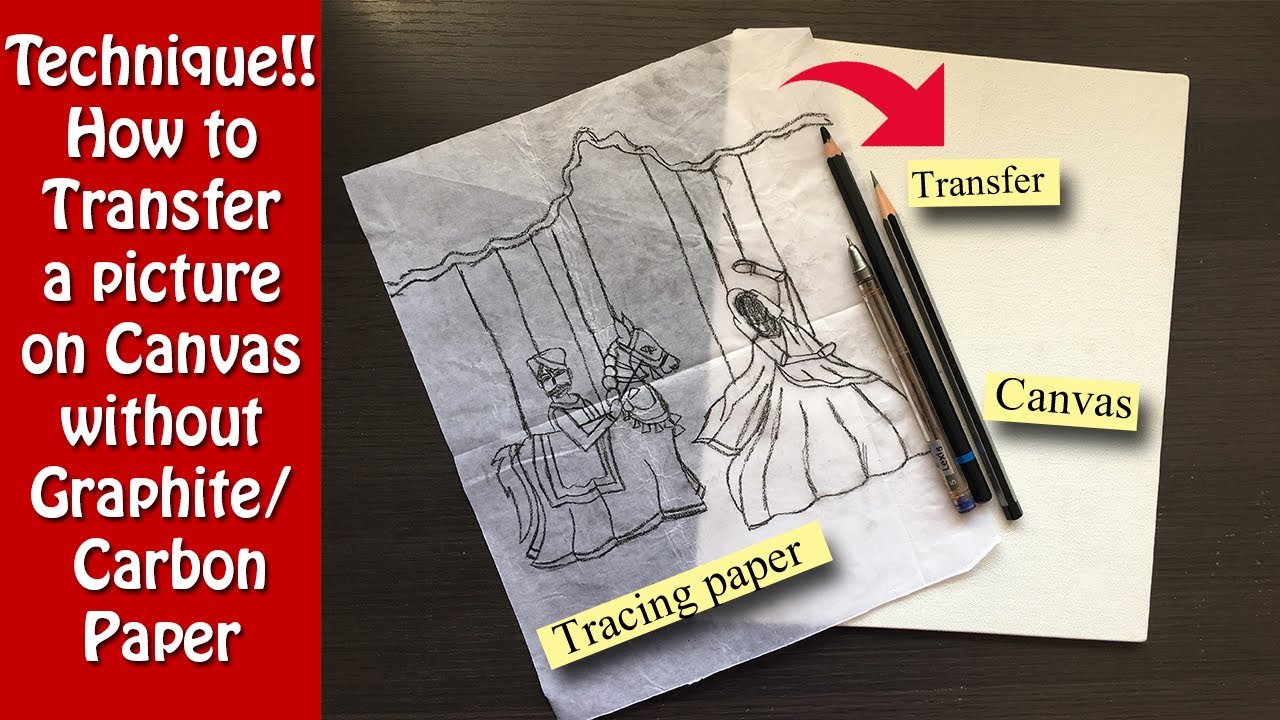 How to Trace a Picture Without Tracing Paper