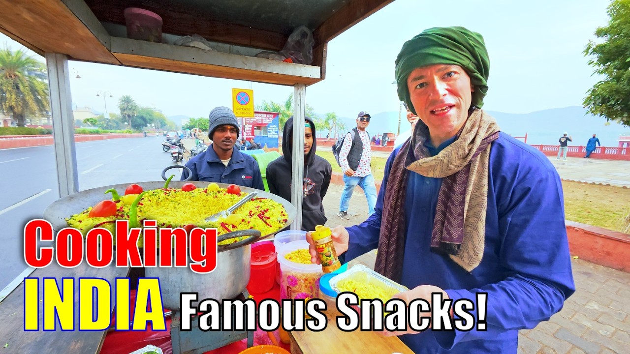 I Made and Tried INDIA's most famous snacks! 🇮🇳