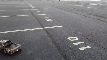 Arrma Infraction first run with onboard telemetry. Box stock on 6S