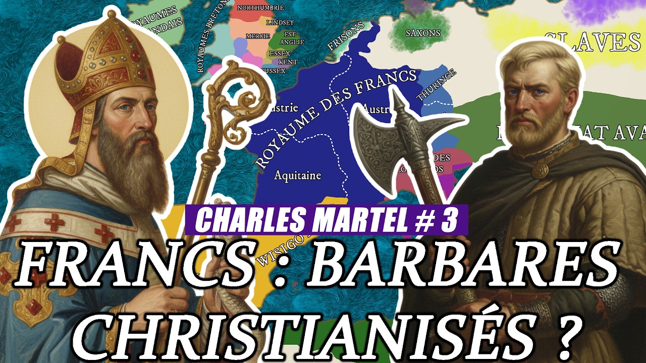 Les FRANCS : des BARBARES CHRISTIANISÉS ? | Charles Martel (3/8) | Documentaire histoire