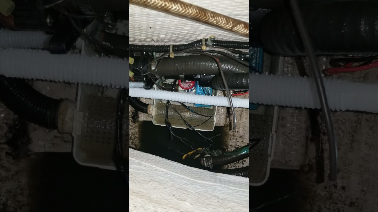 GW Shower Sump Bilge repair