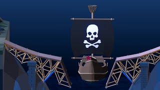 Poly Bridge 2 [Ep 16] Challenges: There be challenges (Challenge 2-01, 2-02, 2-03, 2-04)