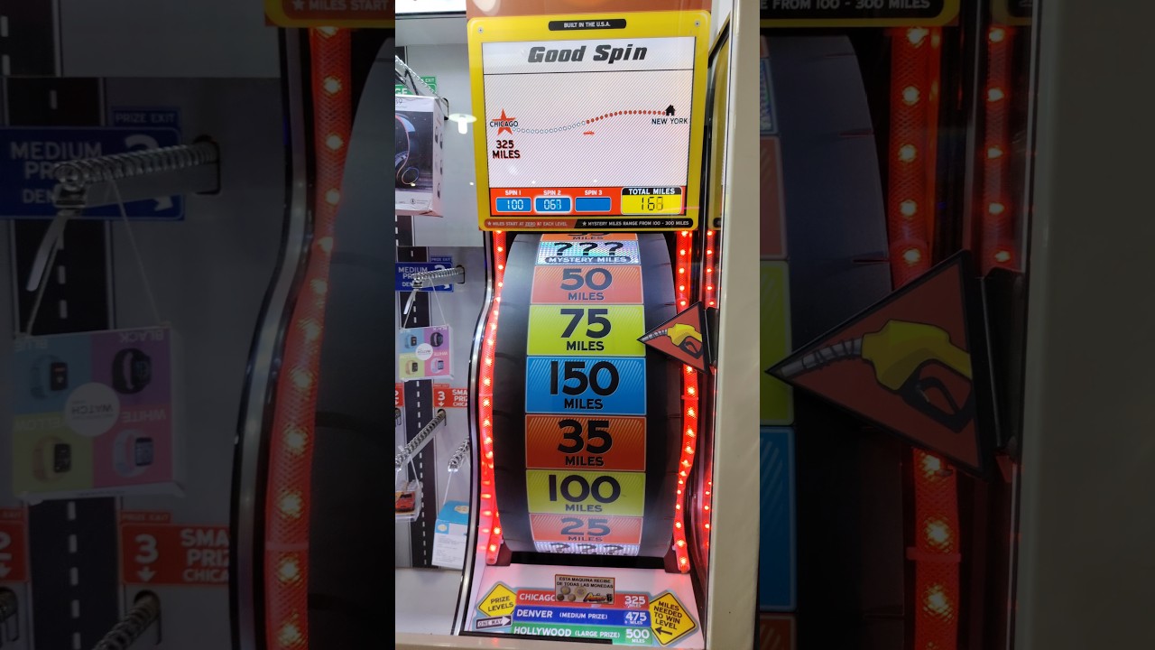 Killian jugando  The Wheel Miles game Arcade 