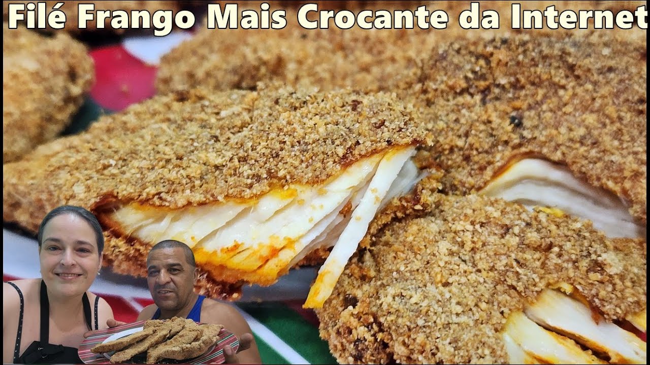 Filé de Frango Empanado mais Crocante da Internet da Vany Cardoso - Não Solta a Casquinha🎅🎄