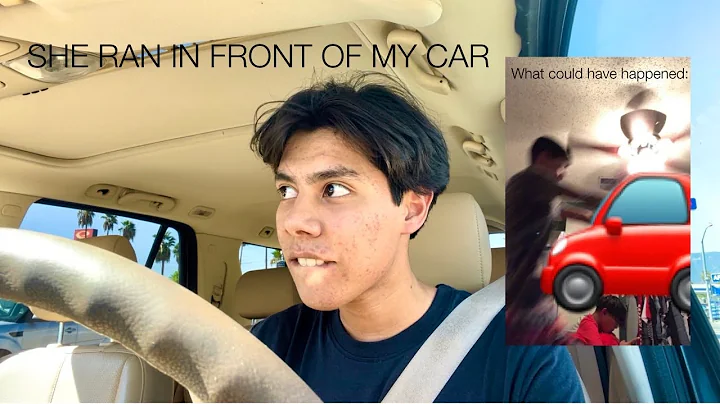 A Lady Ran In Front of my Car!!!