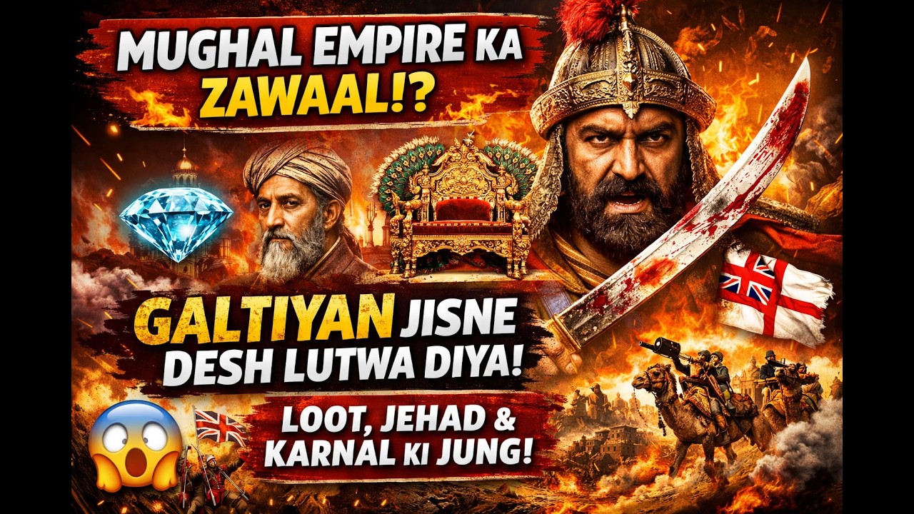 The Dark Secret Behind the Fall of Mughal Empire | Koh-i-Noor & Nader ...