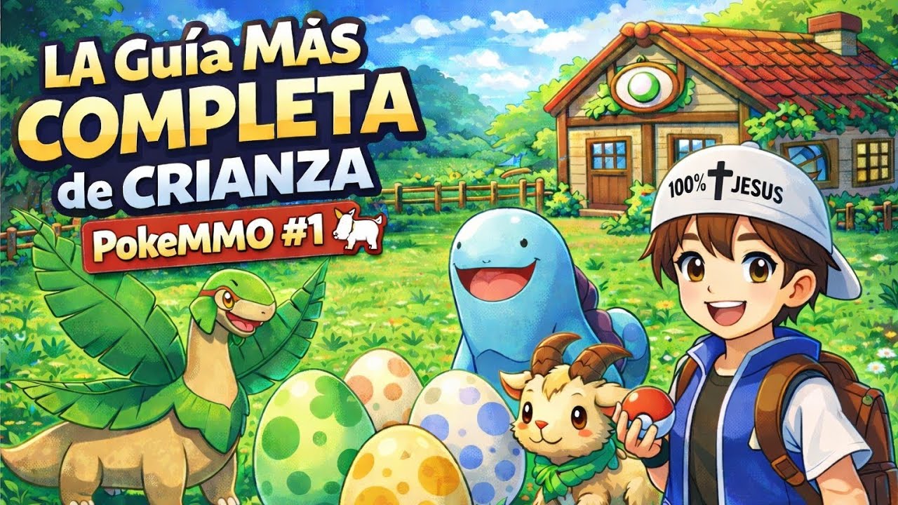 La GUIA Más COMPLETA de CRIANZA | PokeMMO #1 2026🐐