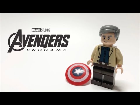 LEGO Steve Rogers Custom Minifigure from Avengers Endgame!